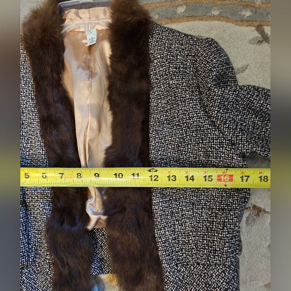 Wool Blend, Fur-trimmed Jacket - Picture 15 of 15